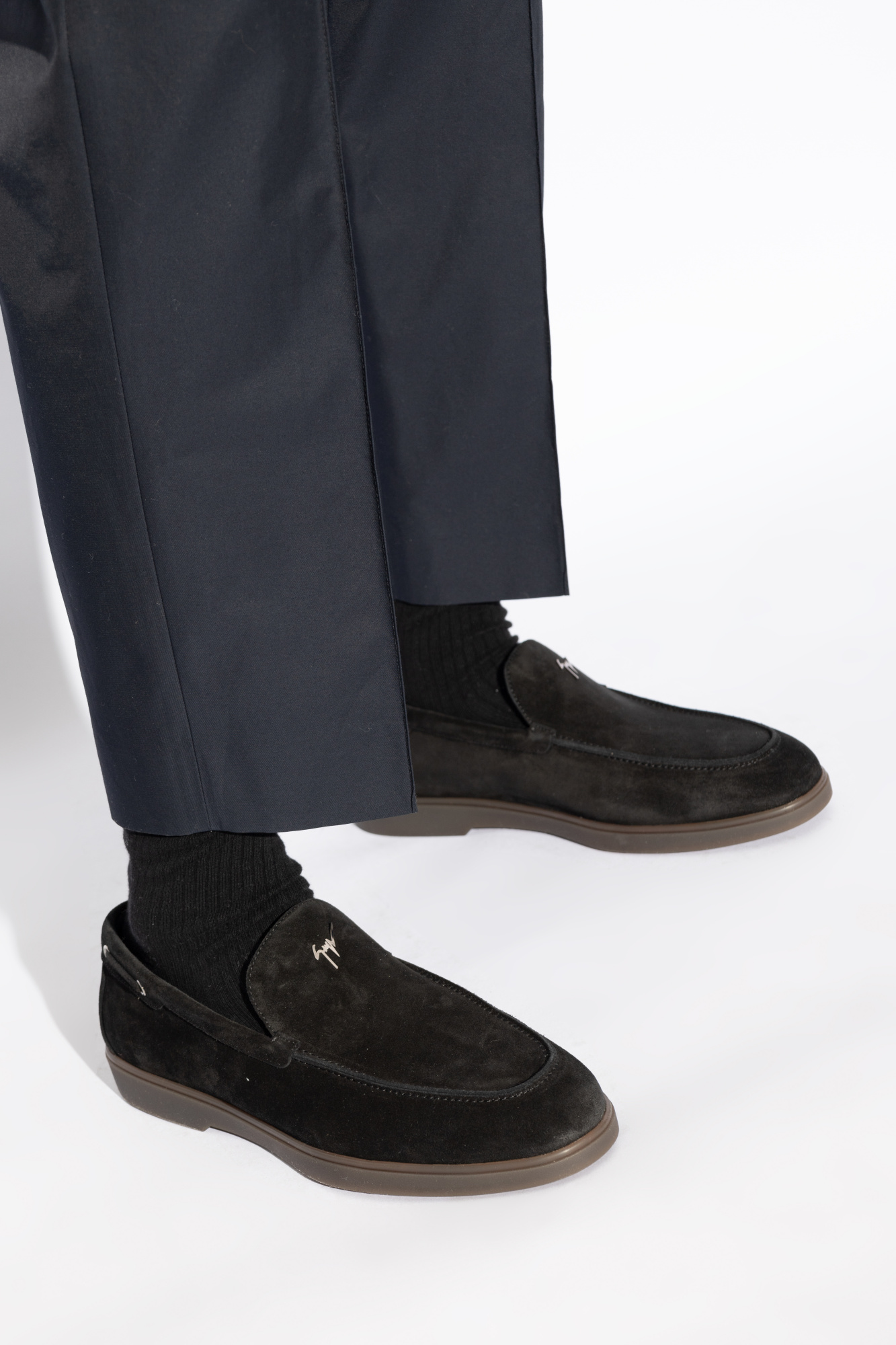 Black Berth loafers shoes Giuseppe Zanotti - Vitkac France